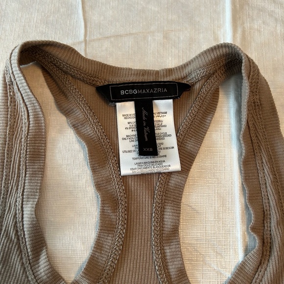 BCBGMaxAzria Taupe Tank Top - Picture 3 of 5